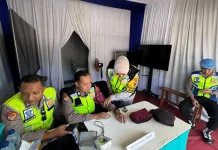 Personel Pengamanan Lebaran Wonogiri Jalani Pemeriksaan Kesehatan Rutin