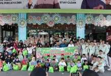 OSIS SMA IT NH Gelar Acara Mandala Charity Day di Goro Assalam Pabelan