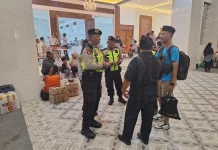 Ratusan Perantau Tiba di Sragen, Tenda Acara Penyambutan Pemudik Roboh
