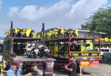 Terminal Tirtonadi Terima Kedatangan 128 Motor Mudik Gratis dari DKI