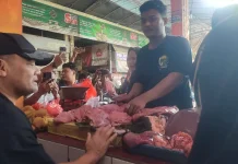 Pastikan Stok Pangan di Sragen Aman, Gubernur Blusukan ke Pasar Bunder