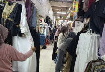 Pasar Klewer Dipadati Pengunjung jelang Lebaran,  Penjualan didominasi eceran