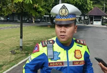 Percepat Cara Bertindak, Satlantas Pasang Indikator di Posko Mudik Karanganyar
