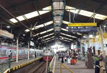 Hari ke-8 Angleb Ribuan Penumpang Naik dan Turun di Stasiun Solo Balapan
