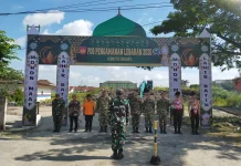 Pos Pengamanan Kodim 0735/Surakarta Layani Pemudik dengan Fasilitas Lengkap