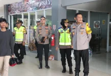 Kapolda Jateng Tinjau Posyan Rest Area Sragen, Tegaskan Kewaspadaan Personel