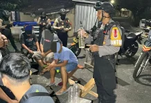 Tim Sparta Polresta Surakarta Tertibkan Pesta Miras di Banjarsari