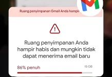 Cara Mengatasi Penyimpanan Gmail Penuh
