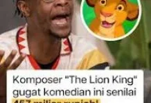 Komedian Learnmore Digugat Komposer The Lion King