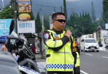 Arus Wisata Tawangmangu Lancar, Polres Karanganyar Terapkan Rekayasa Lalin