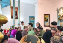 Pakubuwono XIV Purboyo Gelar Halal Bihalal di Sasana Narendra