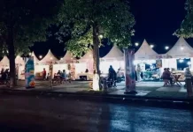Night Market Mangkunegaran Catat Peningkatan Pengunjung saat Libur Lebaran