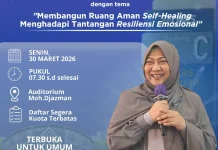 Hadirkan dr. Aisah Dahlan, UMS Gelar Seminar Self-Healing dan Kesehatan Mental
