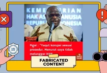Menteri HAM Bantah Pernyataan Korupsi Sesuai Prosedur