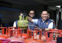 Polda Jateng Bongkar Praktik Pengoplosan Gas di Tasikmadu Karanganyar