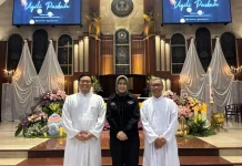 Jamin Kelancaran Ibadah Malam Paskah, Astrid Widayani Kunjungi Tiga Gereja