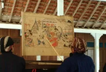 Pelestarian Wayang Beber di Galeri Naladerma Modern