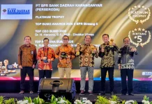 Borong Penghargaan Nasional, Bank Daerah Karanganyar Raih Platinum Trophy