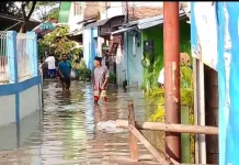 Bengawan Solo Meluap, 15 KK di Daleman Karanganyar Terendam Banjir