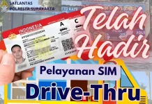Satlantas Polresta Surakarta Resmi Luncurkan Layanan SIM Drive-Thru