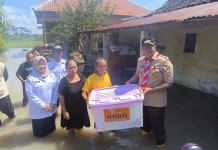 Bupati Klaten Tinjau Lokasi Bencana Banjir