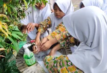 Siswa-Siswi SD Negeri Jetis 3 Sukoharjo Mulai Jalani PHBS