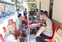 Polres Sukoharjo Bersama Disdukcapil Gelar Layanan Pasca Banjir, 150 Warga Terlay
