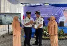 Estafet Kepemimpinan, Giyono Resmi Jabat Kalapas Sragen, Ini Misi Kedepannya