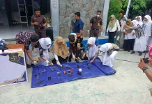 Waspada Peredaran Narkoba, Kejari Karanganyar Edukasi Siswa lewat Pemusnahan BB