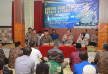 Safari Kamtibmas di Nguter, Kapolres Sukoharjo Serap Aspirasi Warga