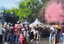 Jaga Kemampuan Personel, Polresta Surakarta Gelar Simulasi Sispamkota