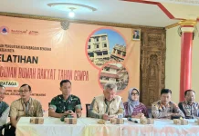Mitigasi Sesar Opak, BPBD Klaten Latih Tukang Lokal Bangun Rumah Tahan Gempa