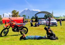 Ratusan Relawan Lereng Merapi Kemalang Klaten, Ikuti Apel Akbar Siaga Bencana