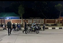 Polresta Surakarta Tindak Tegas Knalpot Brong di Underpass Simpang Joglo