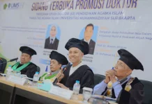Wakil Rektor 3 IAD Probolinggo Raih Gelar Doktor di PAI UMS