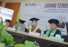 Santripreneurship Jadi Sorotan, Program Doktor PAI UMS Kukuhkan Lulusan Baru
