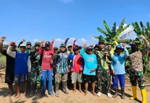 TNI AU Turut Sukseskan TMMD Sragen, Perkuat Sinergi Antar Satuan