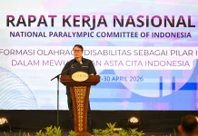 Deputi Kemenpora Dorong Tuan Rumah Peparnas Segera Melakukan Mitigasi