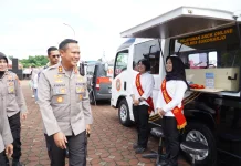 Polres Sukoharjo Hadirkan Layanan Publik di Peringatan Hari Buruh Internasional