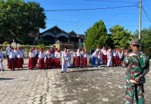 Anak SD di Sragen Terinspirasi Satgas TMMD, Ingin Jadi Tentara