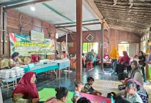 TMMD Sragen Optimalkan Layanan Posyandu untuk Kesehatan Warga Desa Puro