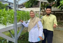 Monitoring PSAJ, Pengawas Panen Hidroponik di SD Muhamadiyah 24 Solo