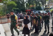 Dandim Sragen Dampingi Tim Wasev Irum Itjenad Tinjau Progres TMMD Reguler ke-128
