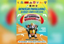 Paralayang Jadi Ajang Promosi Wisata Wonogiri