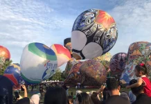 Festival Balon Udara Solo Disambut Antusias Ribuan Warga