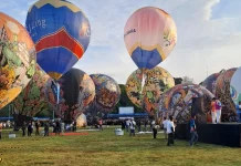 Angin Kencang Jadi Tantangan Festival Balon Udara di Solo
