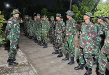 TMMD Desa Puro, Danramil Karangmalang Tekankan Disiplin dan Humanis