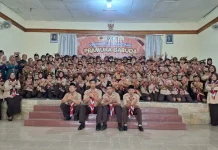 Sebanyak 94 Pramuka Garuda Giritontro Resmi Dilantik