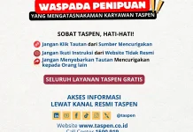 Waspada Penipuan Mengatasnamakan TASPEN, Peserta Diminta Lebih Teliti