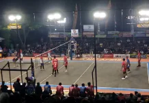 Turnamen Voli Sidoharjo Dipadati Penonton Hingga Malam